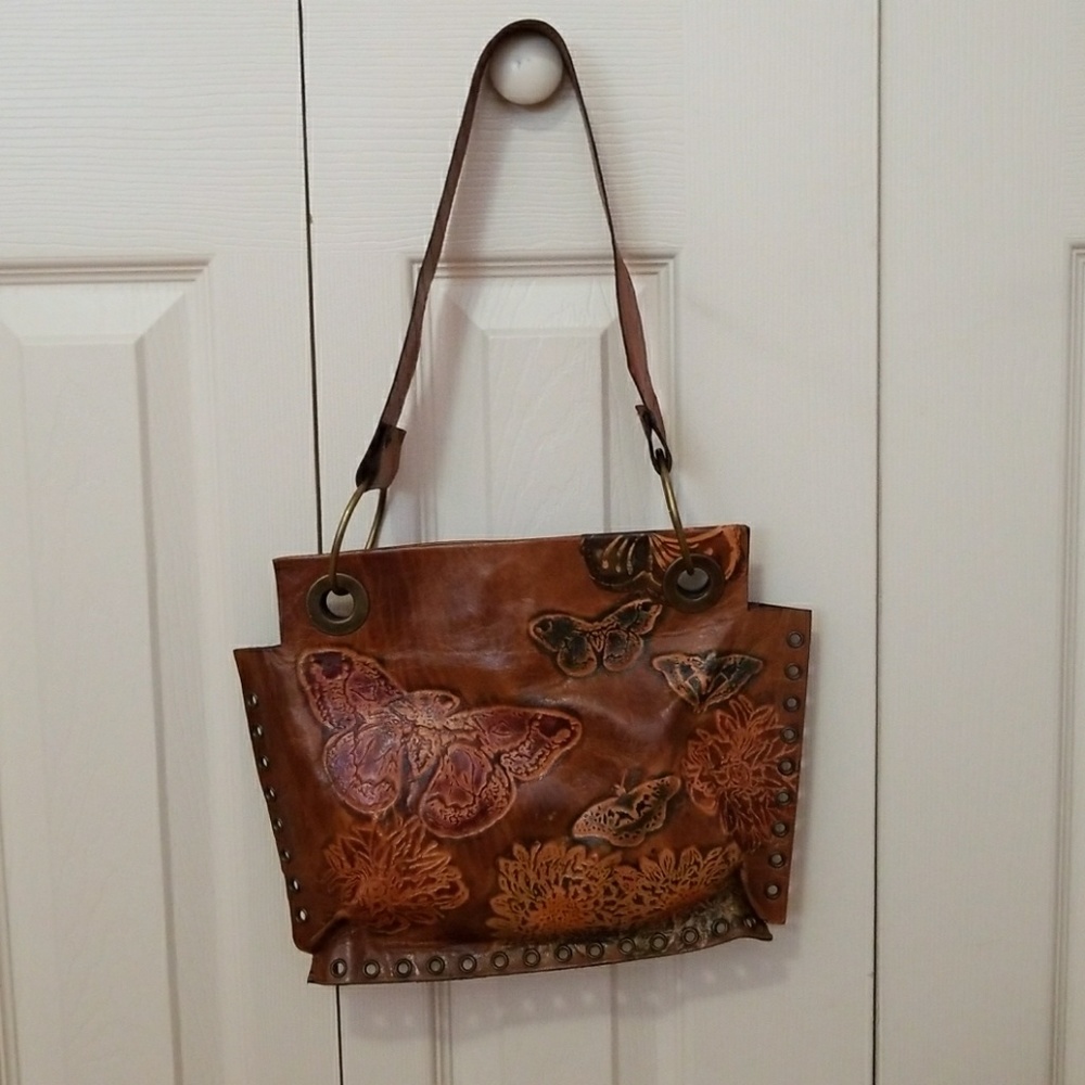 BOHO leather purse. 💯lather. NWOT